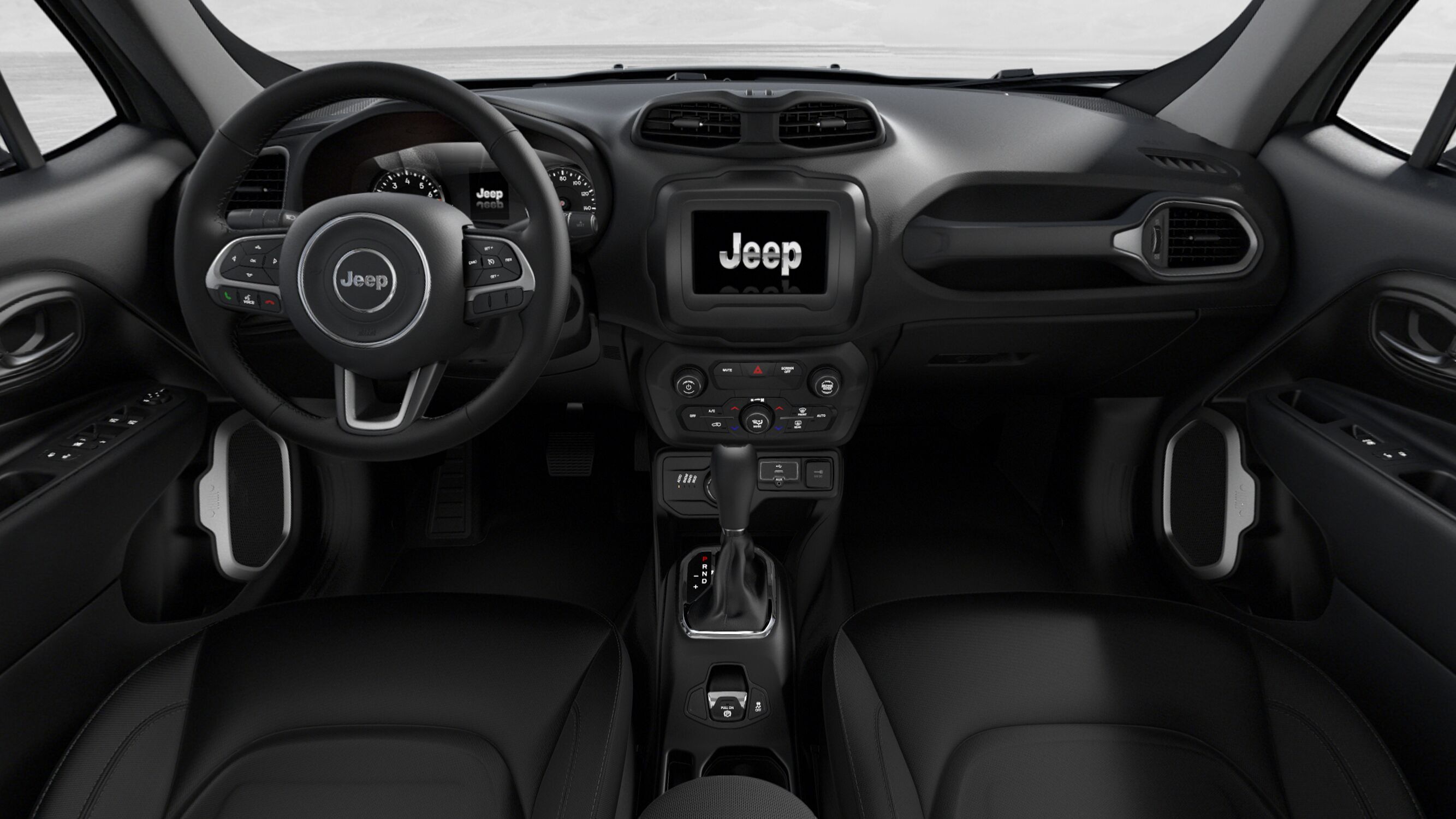 2019 Jeep Renegade Latitude Front Interior Picture